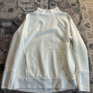 Fabletics Cream High-Neck Top